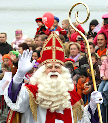 Foto van Sinterklaas