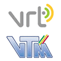 VRT en VTM logo