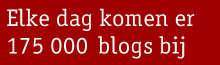 Elke dag komen er 175 000 blogs bij