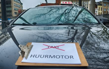 Taxi of huurmotor